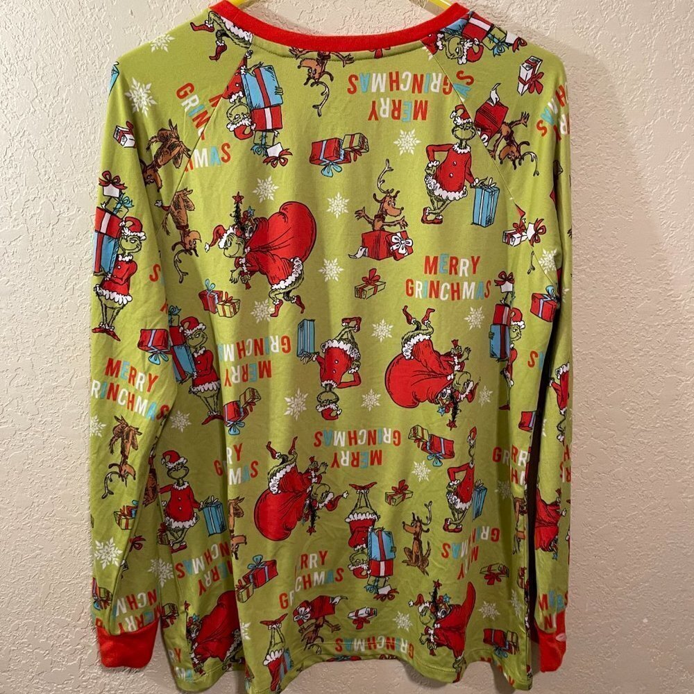 NWOT The Grinch Pajama Set (Top and Bottom) - Picture 3 of 6